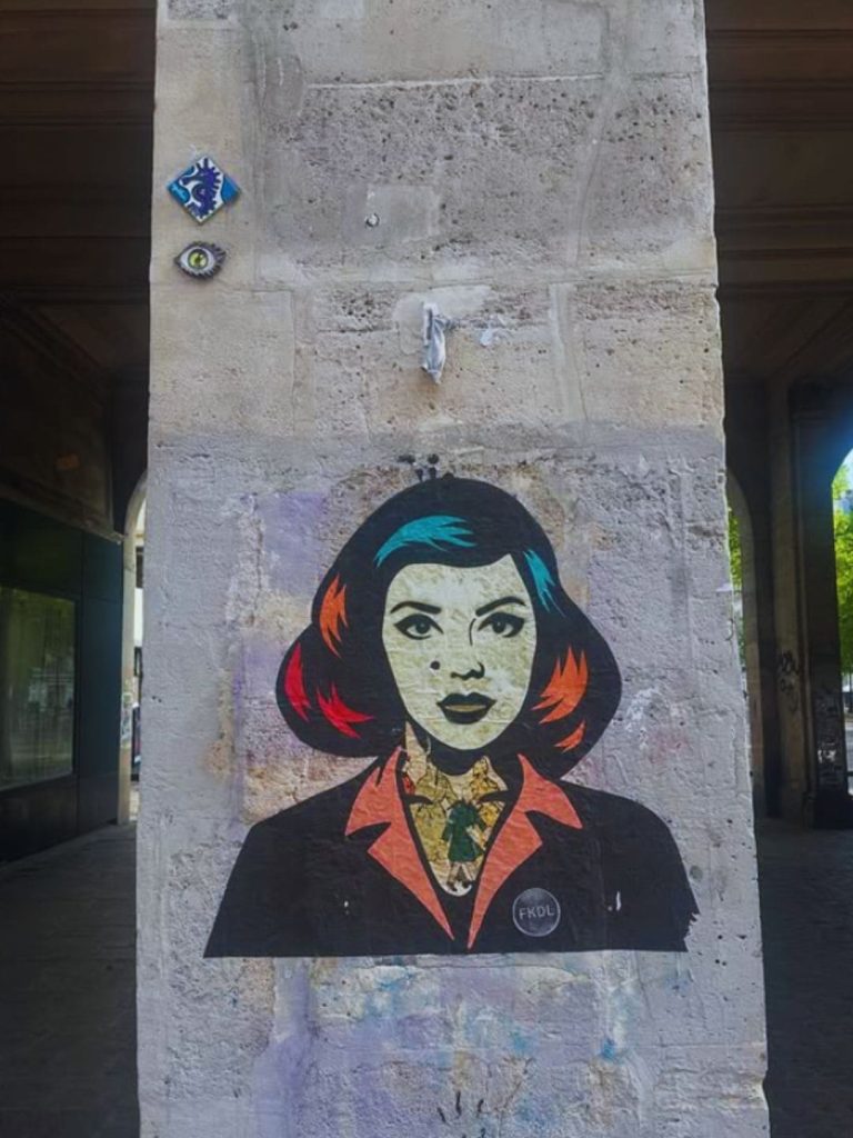 Quartiere Les Halles, murales
