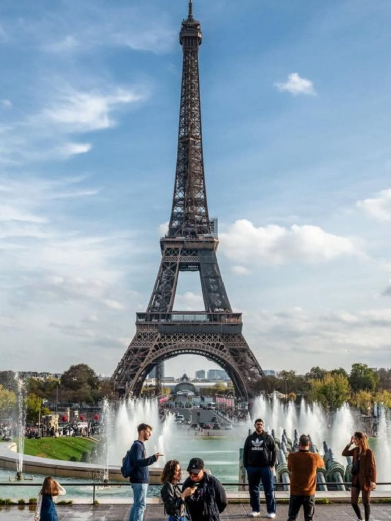 Tour Eiffel vista da Champ de Mars